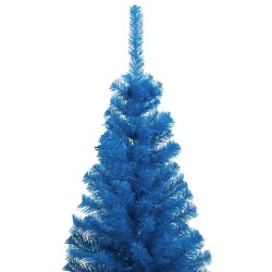 Künstlicher Weihnachtsbaum mit Ständer Blau 180 cm PVC