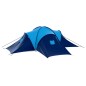 Campingzelt Stoff 9 Personen Dunkelblau und Blau Campingzelt Stoff 9 Personen Dunkelblau und Blau