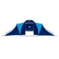 Campingzelt Stoff 9 Personen Dunkelblau und Blau Campingzelt Stoff 9 Personen Dunkelblau und Blau