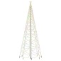 LED-Weihnachtsbaum mit Metallstange 1400 LEDs Mehrfarbig 5 m LED-Weihnachtsbaum mit Metallstange 1400 LEDs Mehrfarbig 5 m