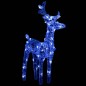 Weihnachtsdekoration Rentiere & Schlitten 280x28x55 cm Acryl Weihnachtsdekoration Rentiere & Schlitten 280x28x55 cm Acryl