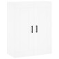 Highboard Weiß 69,5x34x180 cm Holzwerkstoff Highboard Weiß 69,5x34x180 cm Holzwerkstoff