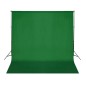 Fotohintergrund Baumwolle Grün 300 x 300 cm Chroma-Key Fotohintergrund Baumwolle Grün 300 x 300 cm Chroma-Key