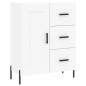 Highboard Weiß 69,5x34x180 cm Holzwerkstoff Highboard Weiß 69,5x34x180 cm Holzwerkstoff