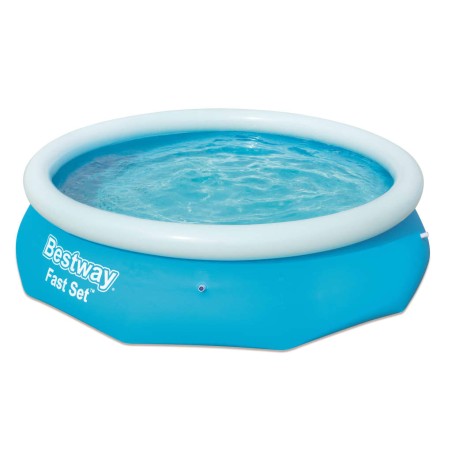 Bestway Fast Set Aufblasbarer Swimmingpool Rund 305x76 cm 57266 