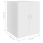 vidaXL Waschmaschinenschrank Weiß 71x71,5x91,5 cm vidaXL Waschmaschinenschrank Weiß 71x71,5x91,5 cm