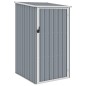 Gerätehaus Grau 87x98x159 cm Verzinkter Stahl Gerätehaus Grau 87x98x159 cm Verzinkter Stahl