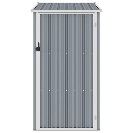 Gerätehaus Grau 87x98x159 cm Verzinkter Stahl