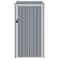 Gerätehaus Grau 87x98x159 cm Verzinkter Stahl Gerätehaus Grau 87x98x159 cm Verzinkter Stahl