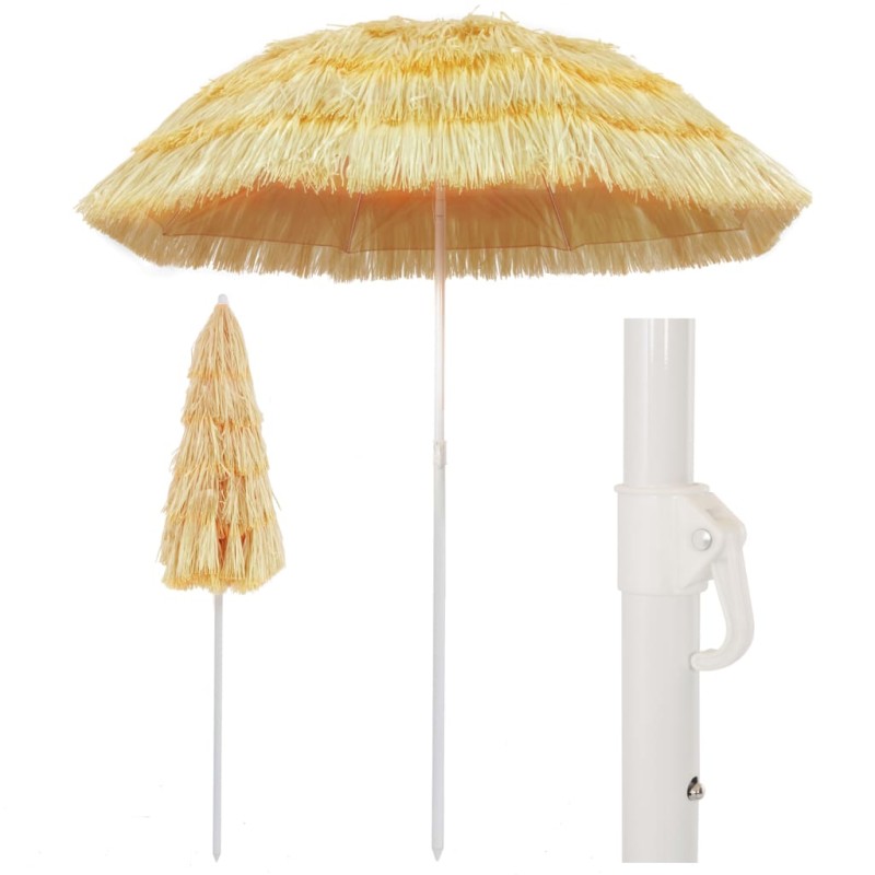 Strandschirm Natur 180 cm Hawaii Style Strandschirm Natur 180 cm Hawaii Style