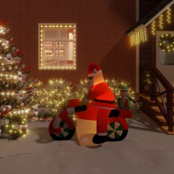 vidaXL Aufblasbarer Weihnachtsmann LED 156 cm