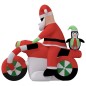 vidaXL Aufblasbarer Weihnachtsmann LED 156 cm vidaXL Aufblasbarer Weihnachtsmann LED 156 cm