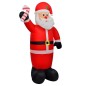 Aufblasbarer Weihnachtsmann mit LEDs 240 cm Aufblasbarer Weihnachtsmann mit LEDs 240 cm
