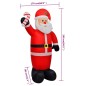 Aufblasbarer Weihnachtsmann mit LEDs 240 cm Aufblasbarer Weihnachtsmann mit LEDs 240 cm