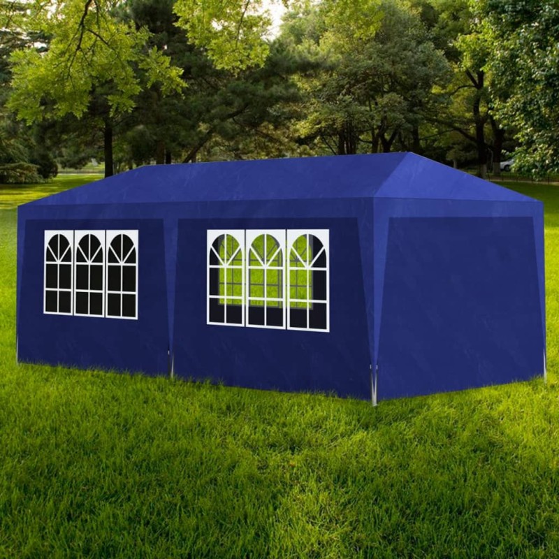 vidaXL Partyzelt 3x6 m Blau vidaXL Partyzelt 3x6 m Blau