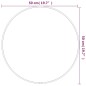 vidaXL Wandspiegel Schwarz Ø 50 cm Rund vidaXL Wandspiegel Schwarz Ø 50 cm Rund