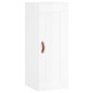 Highboard Hochglanz-Weiß 34,5x34x180 cm Holzwerkstoff Highboard Hochglanz-Weiß 34,5x34x180 cm Holzwerkstoff