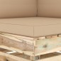 2-Sitzer Outdoor-Sofa mit Kissen Grün Imprägniertes Holz 2-Sitzer Outdoor-Sofa mit Kissen Grün Imprägniertes Holz