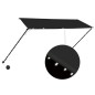 vidaXL Einziehbare Markise mit LED 300×150 cm Anthrazit vidaXL Einziehbare Markise mit LED 300×150 cm Anthrazit