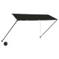 vidaXL Einziehbare Markise mit LED 300×150 cm Anthrazit vidaXL Einziehbare Markise mit LED 300×150 cm Anthrazit