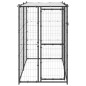 Outdoor-Hundezwinger Stahl mit Überdachung 110x220x180 cm Outdoor-Hundezwinger Stahl mit Überdachung 110x220x180 cm