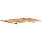 Tischplatte Massivholz Akazie 80x(50-60)x2,5 cm