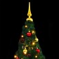 vidaXL Künstlicher Weihnachtsbaum mit Beleuchtung & Kugeln Grün 210 cm vidaXL Künstlicher Weihnachtsbaum mit Beleuchtung & Kugeln Grün 210 cm