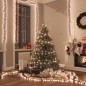 LED-Lichterkette mit 400 LEDs Warmweiß 7,4 m PVC LED-Lichterkette mit 400 LEDs Warmweiß 7,4 m PVC