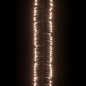 LED-Lichterkette mit 400 LEDs Warmweiß 7,4 m PVC LED-Lichterkette mit 400 LEDs Warmweiß 7,4 m PVC