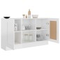Sideboard Hochglanz-Weiß 120x30,5x70 cm Holzwerkstoff Sideboard Hochglanz-Weiß 120x30,5x70 cm Holzwerkstoff