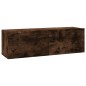 vidaXL TV-Wandschrank Räuchereiche 100x30x30 cm Holzwerkstoff vidaXL TV-Wandschrank Räuchereiche 100x30x30 cm Holzwerkstoff