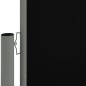 Seitenmarkise Ausziehbar Schwarz 117x600 cm Seitenmarkise Ausziehbar Schwarz 117x600 cm