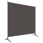 1-tlg. Raumteiler Anthrazit 175x180 cm 1-tlg. Raumteiler Anthrazit 175x180 cm