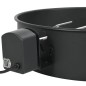 vidaXL BBQ Rotisserie Ring Set 57 cm Schwarz vidaXL BBQ Rotisserie Ring Set 57 cm Schwarz
