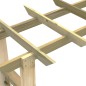 Gartenlaube Rosenbogen 150 x 60 x 204 cm Holz Imprägniert Gartenlaube Rosenbogen 150 x 60 x 204 cm Holz Imprägniert