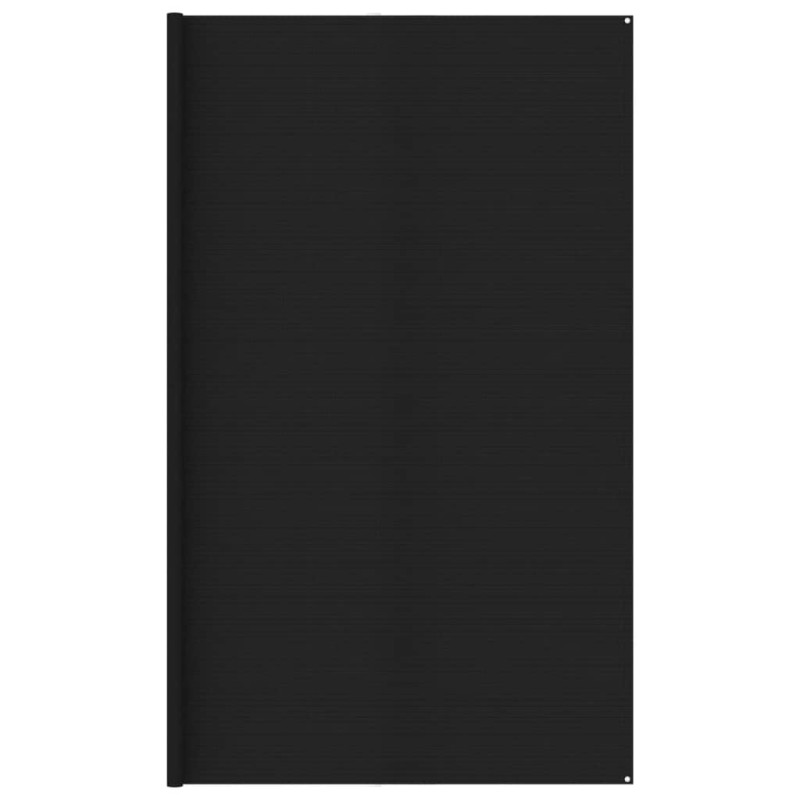 Zeltteppich 400x400 cm Schwarz HDPE Zeltteppich 400x400 cm Schwarz HDPE