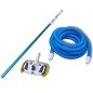 Poolreiniger mit Teleskopstange und Schlauch Poolreiniger mit Teleskopstange und Schlauch