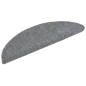 vidaXL 15 Stk. Selbstkl. Treppenmatten Nadelvlies 56x17x3cm Hellgrau vidaXL 15 Stk. Selbstkl. Treppenmatten Nadelvlies 56x17x3cm Hellgrau