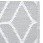 Outdoor-Teppich Grau 190x290 cm PP Outdoor-Teppich Grau 190x290 cm PP