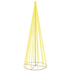 LED-Weihnachtsbaum Kegelform Warmweiß 732 LEDs 160x500 cm