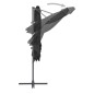 Ampelschirm mit Stahlmast Anthrazit 250 x 250 cm Ampelschirm mit Stahlmast Anthrazit 250 x 250 cm