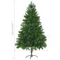 Künstlicher Weihnachtsbaum Naturgetreue Nadeln 180 cm Grün Künstlicher Weihnachtsbaum Naturgetreue Nadeln 180 cm Grün