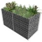 Gabionen-Hochbeet Stahl 180×90×100 cm Silbern Gabionen-Hochbeet Stahl 180×90×100 cm Silbern