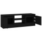 vidaXL TV-Schrank mit Tür Schwarz 102x30x36 cm vidaXL TV-Schrank mit Tür Schwarz 102x30x36 cm