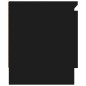 vidaXL TV-Schrank mit Tür Schwarz 102x30x36 cm vidaXL TV-Schrank mit Tür Schwarz 102x30x36 cm