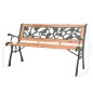 Gartenbank 122 cm Holz Gartenbank 122 cm Holz