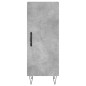 vidaXL Highboard Betongrau 34,5x34x180 cm Holzwerkstoff vidaXL Highboard Betongrau 34,5x34x180 cm Holzwerkstoff