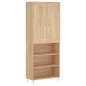 Highboard Sonoma-Eiche 69,5x34x180 cm Holzwerkstoff Highboard Sonoma-Eiche 69,5x34x180 cm Holzwerkstoff