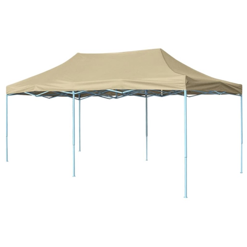 Faltzelt Pop-Up 3x6 m Cremeweiß Faltzelt Pop-Up 3x6 m Cremeweiß