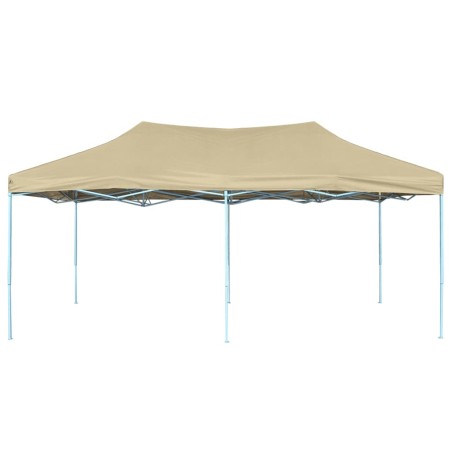 Faltzelt Pop-Up 3x6 m Cremeweiß